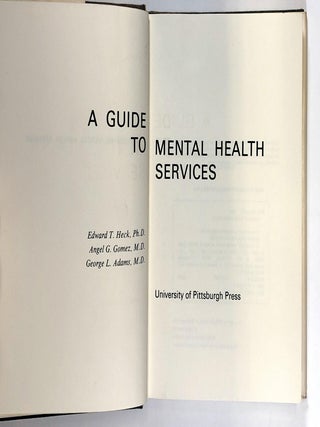 Guide to Mental Health Services