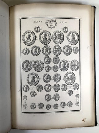 English coinage, silver and gold, faithfully copied from the originals. Silver: from the Norman conquest to Queen Anne (740 coins) Gold: from Edward II. to William II. (256 coins). Supplement (207 coins)