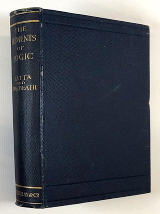 Item #0044790 The Elements of Logic. Robert Latta, Alexander Macbeath