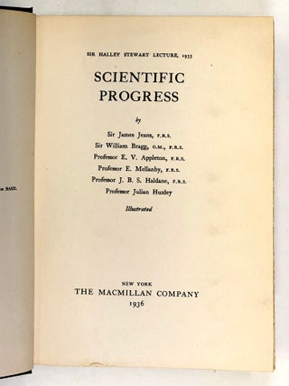 Scientific Progress