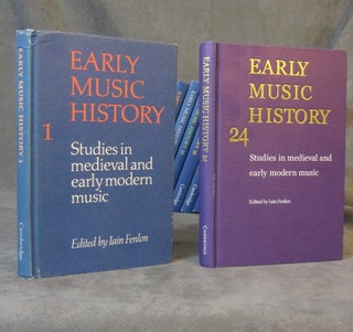 Early Music History: Studies in Medieval and early modern Music Vols. 1-24