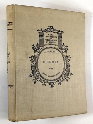 Item #0049103 Spinoza. Bernhard. Spinoza Alexander