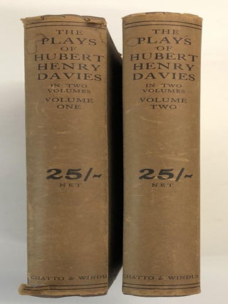 Item #0053821 The Plays of Hubert Henry Davies, in Two Volumes, 2 Vols. Hubert Henry Davies, Hugh...