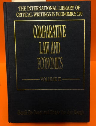 Item #0054573 Comparative Law and Economics (Volume 2). Gerrit &Van Den Bergh De Geest, Roger...