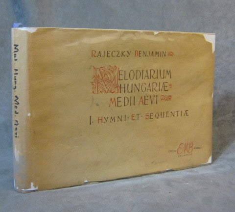 Item #0069111 Melodiarium Hungariae Medii Aevi, I., Hymni et Sequentiae. Rajeczky Benjamin.