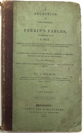 Item #0071843 A Selection of One Hundred of Perrin's Fables, accompanied with a Key, a New...