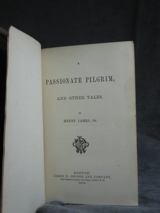 A Passionate Pilgrim, and Other Tales