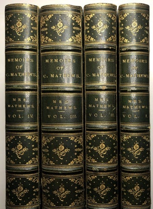 Memoirs of Charles Mathews, Comedian, second edition, complete in 4 volumes