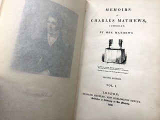 Memoirs of Charles Mathews, Comedian, second edition, complete in 4 volumes