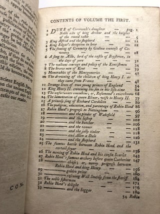 Old Ballads, Historical and Narrative, with some of Modern Date; Now First Collected, and reprinted from rare Copies, with notes, Volume the First and Second (2 volume set)