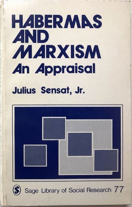 Item #0073293 Habermas and Marxism : An Appraisal (Sage Library of Social Research 77). Julius...