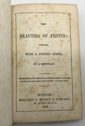 The Beauties of Festus