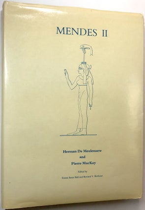 Item #0073853 Mendes II. Emma Hall, eds Bernard Bothmer, Herman De Meulenaere, Pierre MacKay