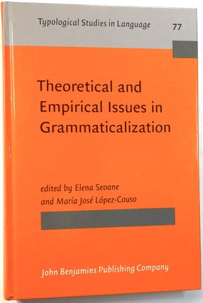Item #0074141 Theoretical and Empirical Issues in Grammaticalization (Typological Studies in...