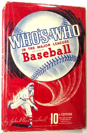 Item #0075980 Who's Who in the Major Leagues, Tenth Edition, 1942. John P. Carmichael