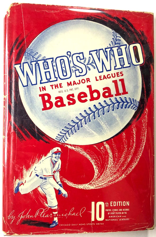 Item #0075980 Who's Who in the Major Leagues, Tenth Edition, 1942. John P. Carmichael.