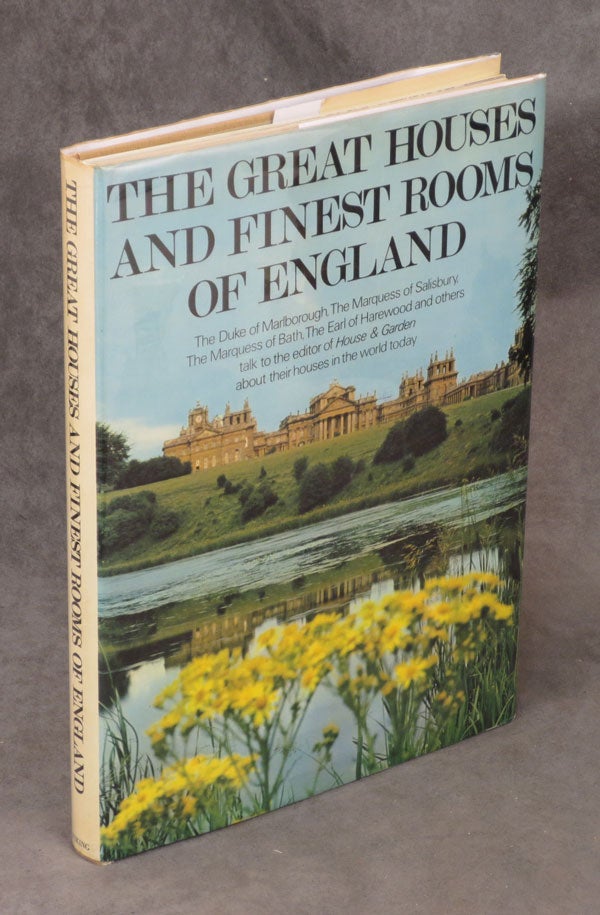 Item #0076377 The Great Houses and Finest Rooms of England; Conversations in Stately Homes Between Their Owners and Robert Harling. Robert Harling.