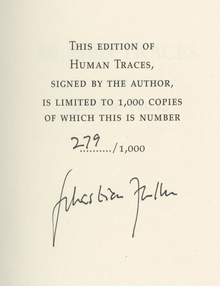 Item #0076386 Human Traces. Sebastian Faulks.