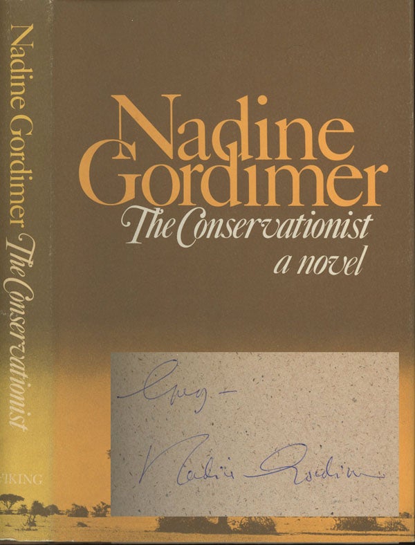 Item #0076549 The Conservationist. Nadine Gordimer.