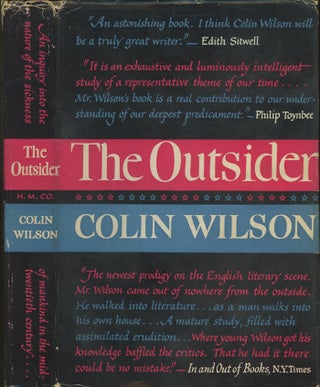Item #0077933 The Outsider. Colin Wilson