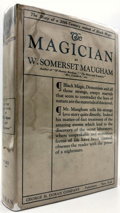 Item #0078032 The Magician. W. Somerset Maugham, Aleister Crowley