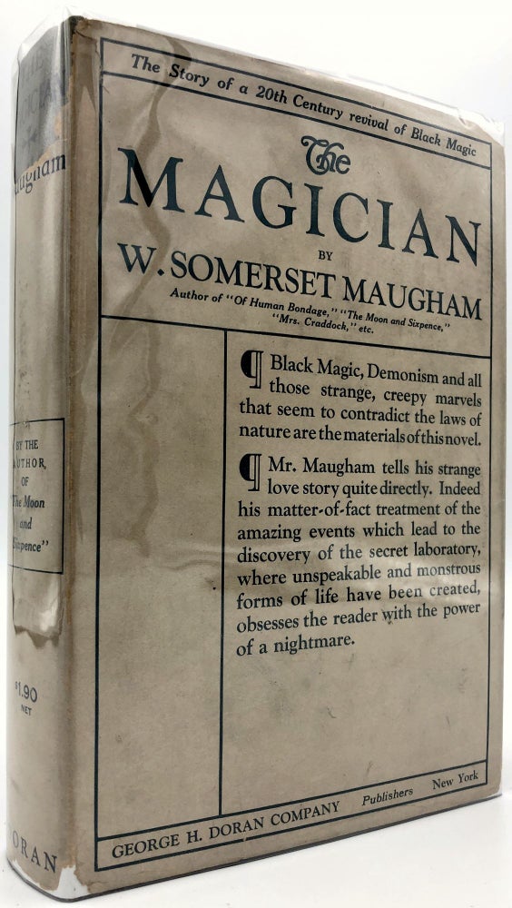 Item #0078032 The Magician. W. Somerset Maugham, Aleister Crowley.