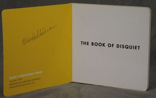 The Book of Disquiet: An Immoral Drama -- signed by both artists