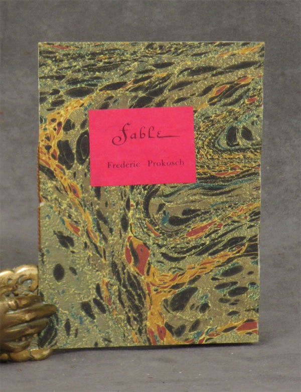 Item #0079182 Fable. Frederic Prokosch, Butterfly Books.