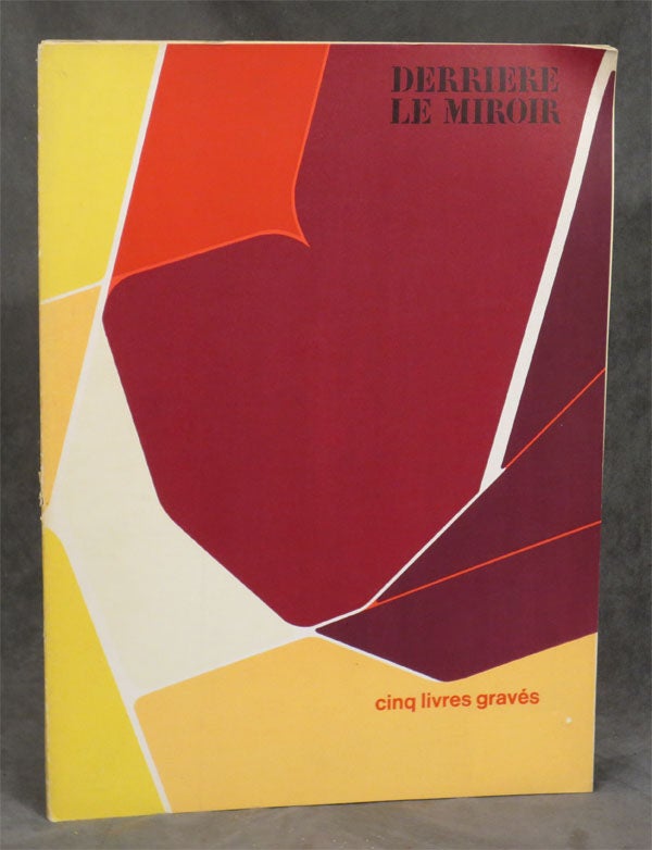 Item #0079209 Derriere Le Miroir, No. 207, Janvier (January) 1974: Cinq Livres Graves. Eduardo Chillida Bram van Velde, Ubac, Palazuelo, Antonio Tapies, Holderlin, Jorge Guillen.