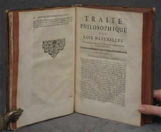 Traite Philosophique des Loix Naturelles