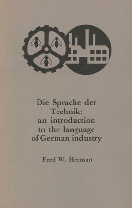 Item #0080481 Die Sprache der Technik: An introduction to the language of German industry...