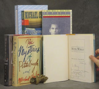 Item #0080581 Group of 6 books by Michael Chabon inscribed to his early mentor and employer: The...