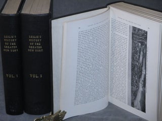 Item #0081142 Leslie's History of the Greater New York, Volumes 1-3. Daniel van Pelt