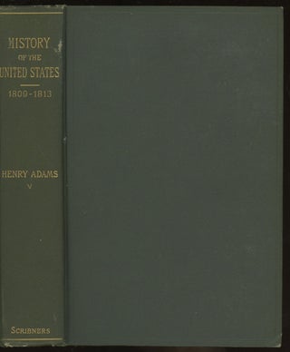 Item #0081175 History of the United States of America during The First Administration of James...