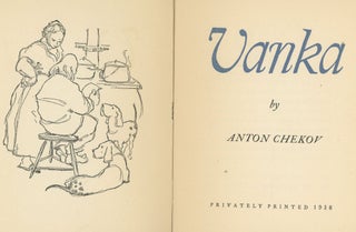 Item #0081567 Vanka. Anton Chekov, Susanne Suba, Chekhov, design