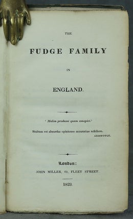 The Fudge Family in England