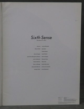 Sixth Sense, Number 8 / 1991