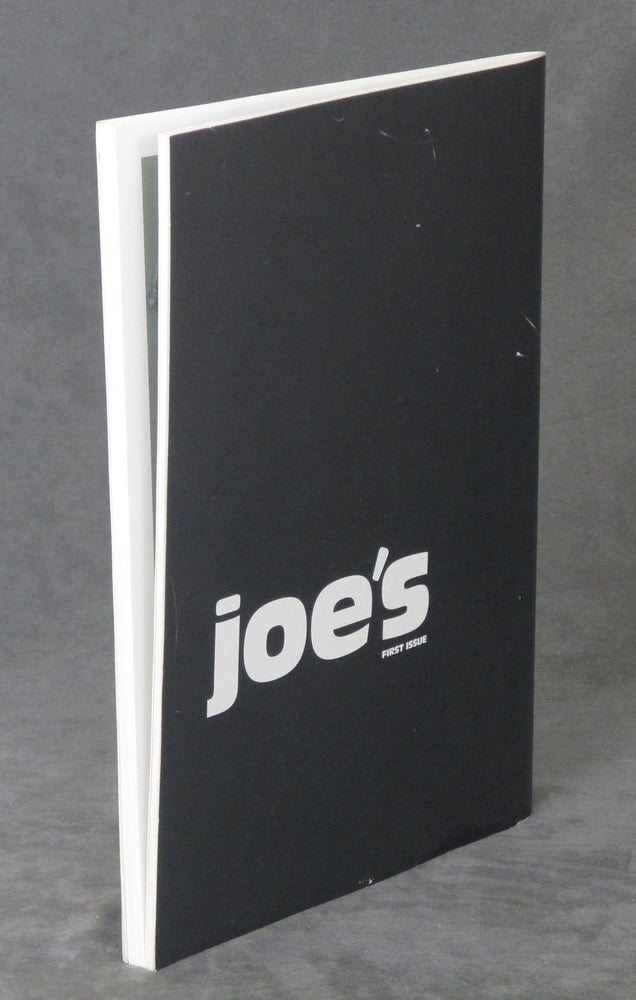 Item #0081862 Joe's, first issue. Joe McKenna, Paul Cadmus Kurt Markus, Rene Ricard, Steven Meisel, Bruce Weber.