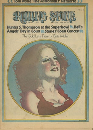 Item #0081863 Rolling Stone, February 15, 1973 (issue 128). Jann Wenner, Tom Wolfe Hunter S....