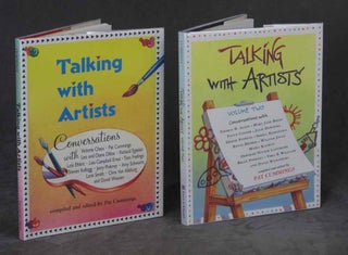 Item #0082437 Talking With Artists, Volumes 1 and 2, both signed by many of the contributors. Pat...