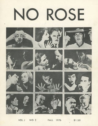 Item #0082490 No Rose, Fall 1976 (Vol. 1, No. 2). Richard Levine, Renee Shafransky, Silke...