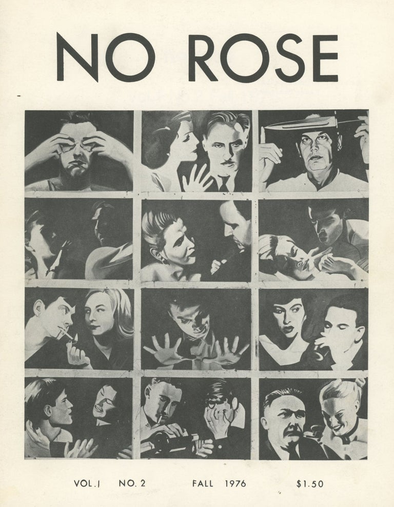Item #0082490 No Rose, Fall 1976 (Vol. 1, No. 2). Richard Levine, Renee Shafransky, Silke Grossman Heinz Emigholz, James Hoberman.