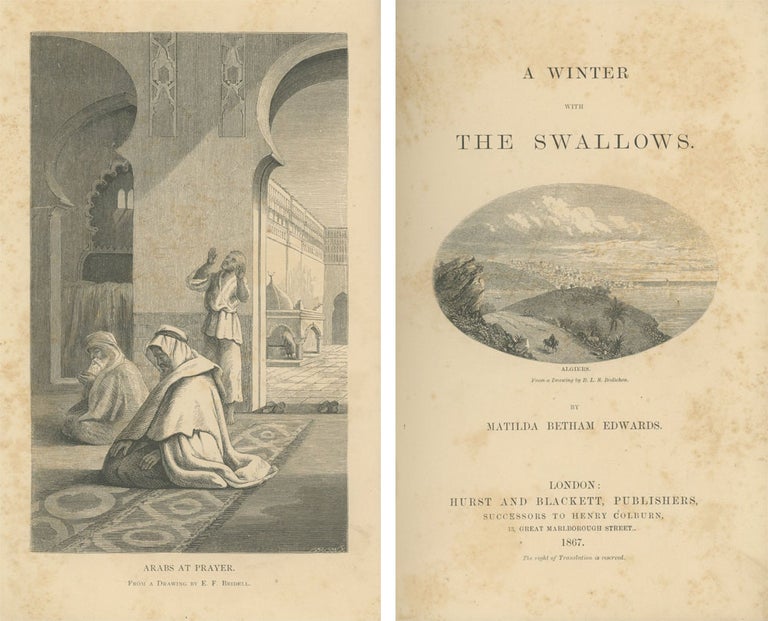 Item #0082497 A Winter with The Swallows. Matilda Betham Edwards.