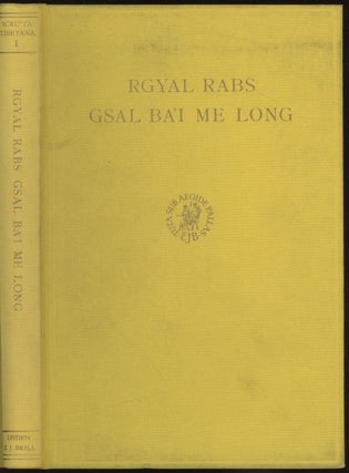 Item #0083122 Rygal Rabs Gsal Ba'I Me Long (The Clear Mirror of Royal Genealogies): Tibetan Text...