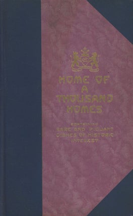 Item #0083234 Congress Hotel, Home of a Thousand Homes, Rare and Piquant Dishes of Historic...