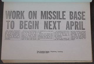 The United States Air Force Ballistic Missile Program as Related to Francis E. Warren Air Force Base 1955 through 1958