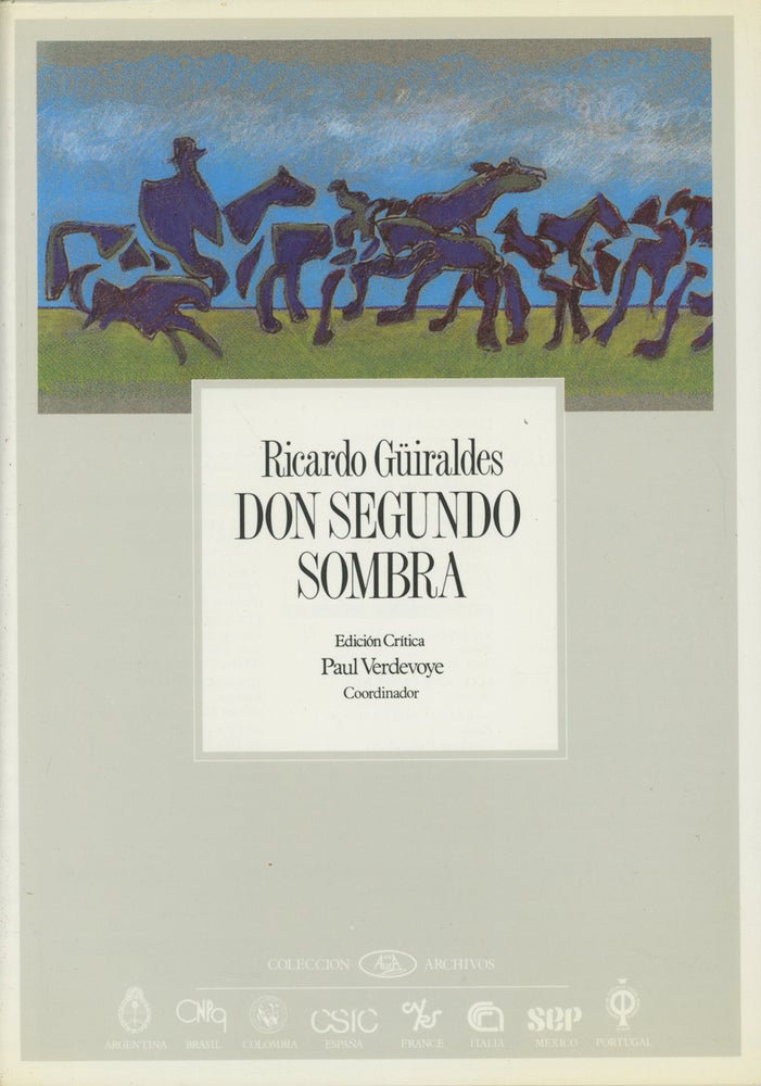 Item #0083985 Don Segundo Sombra. Ricardo Guiraldes, Paul Verdevoye.