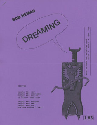 Item #0084581 Dreaming. Bob Heman