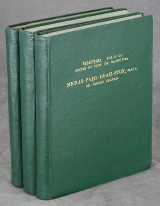 Item #0084646 Mkhas-pahi-dgah-ston, parts 1-3 (Indo-Asian Literatures Volume 9, Parts 1-3)....