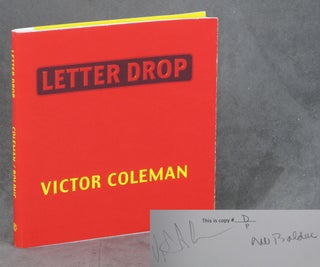 Item #0084866 Letter Drop: An Alphabet of Lipograms -- 1/26 with original watercolor. Victor...